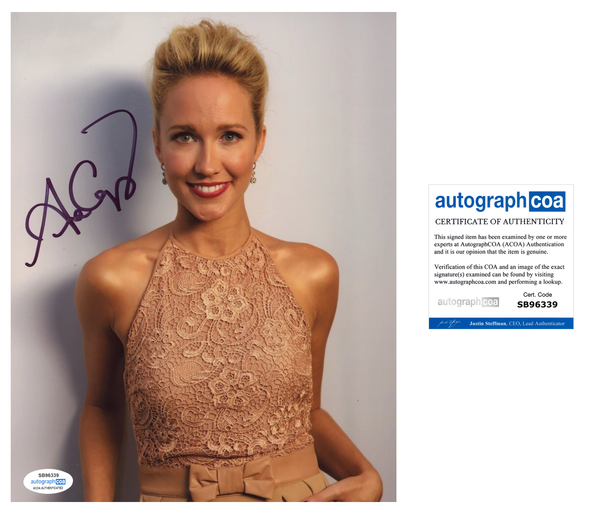 Anna Camp Sexy Signed Autograph 8x10 Photo ACOA