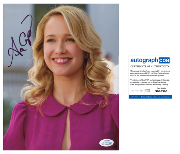 Anna Camp Pitch Perfect Signed Autograph 8x10 Photo ACOA