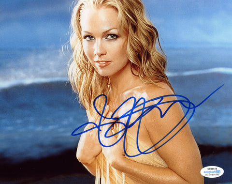Jennie Garth 90210 Signed Autograph 8x10 Photo ACOA