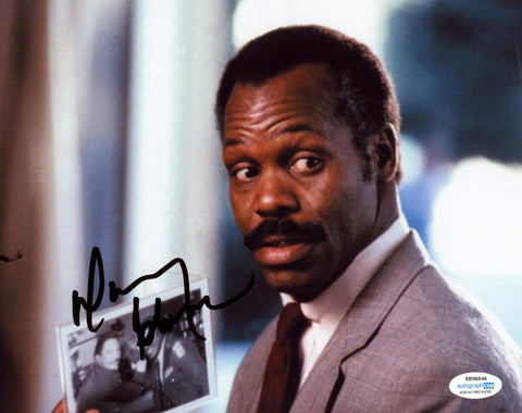 Danny Glover Lethal Weapon Signed Autograph 8x10 Photo ACOA