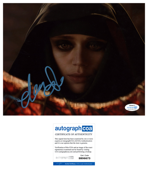 Daisy Head Dungeons and Dragons Signed Autograph 8x10 Photo ACOA