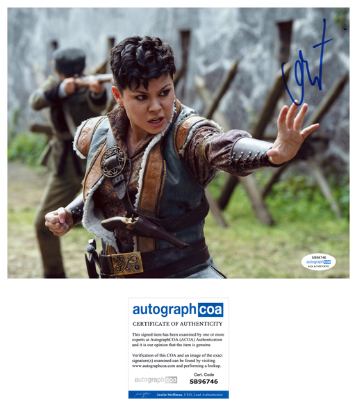 Anna Leong Brophy Shadow and Bone Signed Autograph 8x10 Photo ACOA