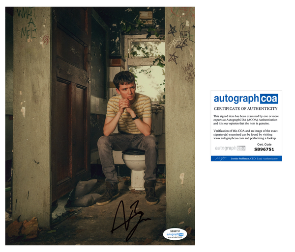 Asa Butterfield Sex Education Signed Autograph 8x10 Photo ACOA