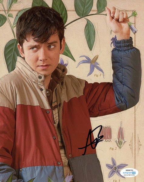 Asa Butterfield Sex Education Signed Autograph 8x10 Photo ACOA