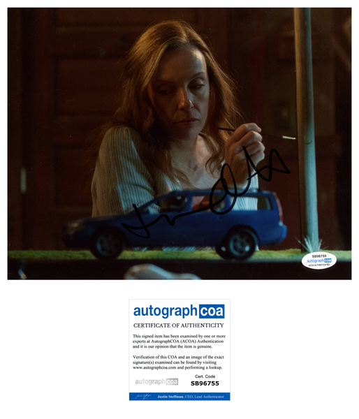 Toni Collette Hereditary Signed Autograph 8x10 Photo ACOA