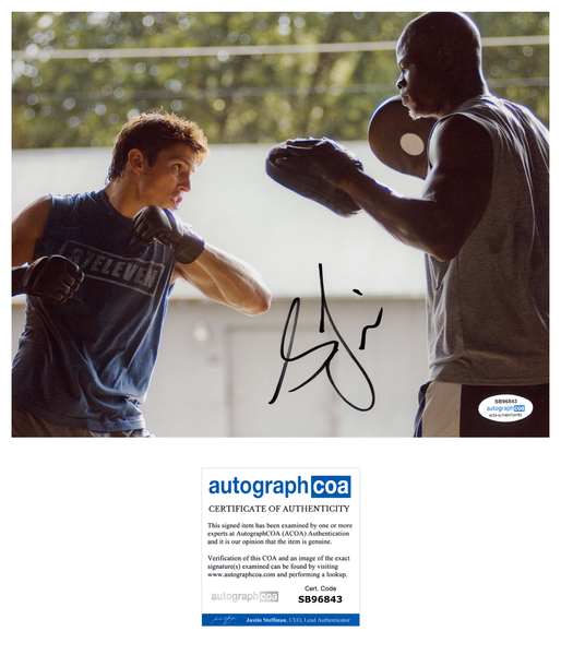 Sean Faris Never Back Down Signed Autograph 8x10 Photo ACOA