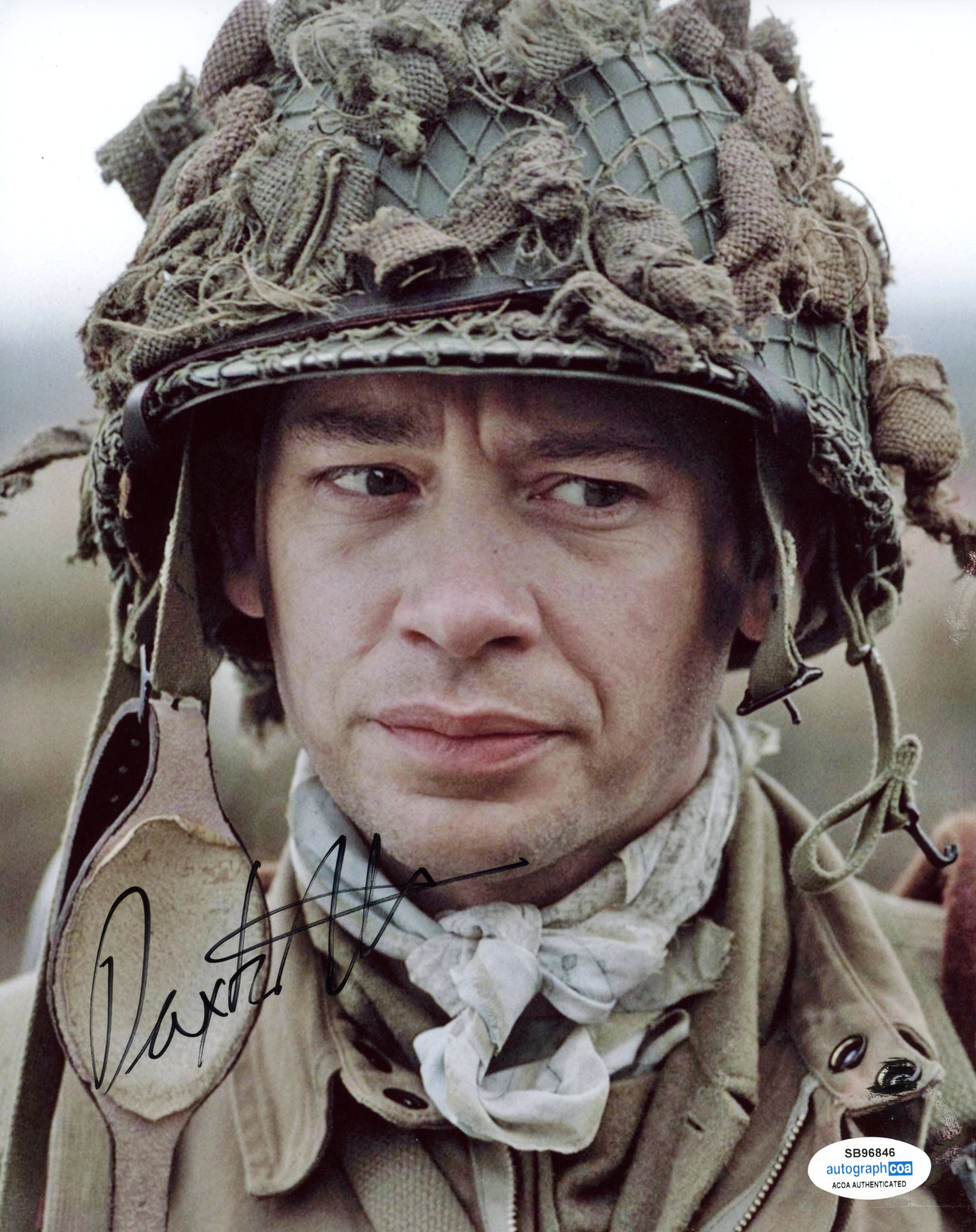 Dexter Fletcher Band of Brothers Signed Autograph 8x10 Photo ACOA