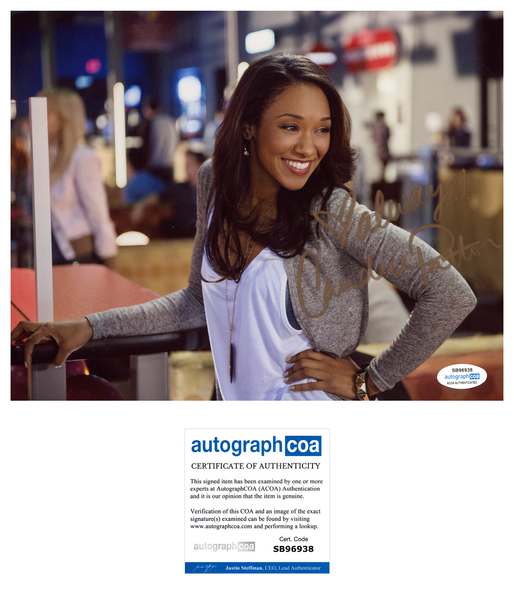 Candice Patton Flash Signed Autograph 8x10 Photo ACOA