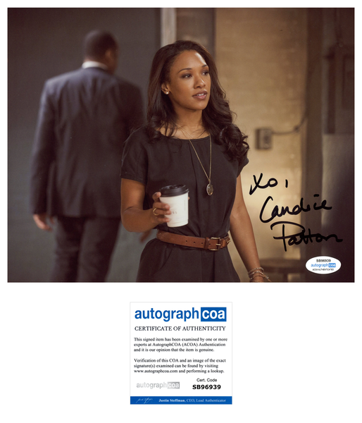 Candice Patton Flash Signed Autograph 8x10 Photo ACOA