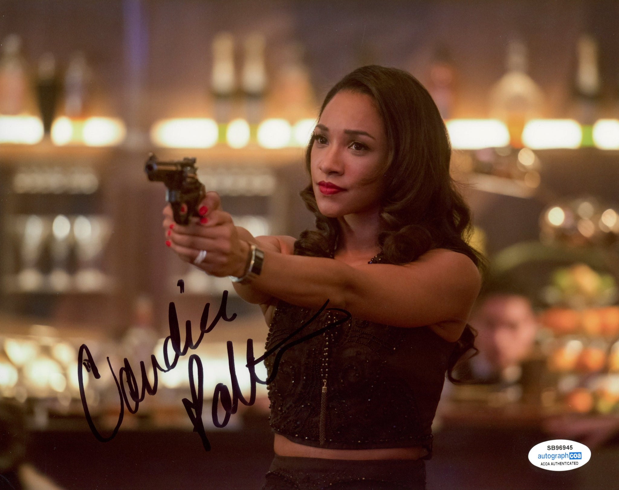 Candice Patton Flash Signed Autograph 8x10 Photo ACOA