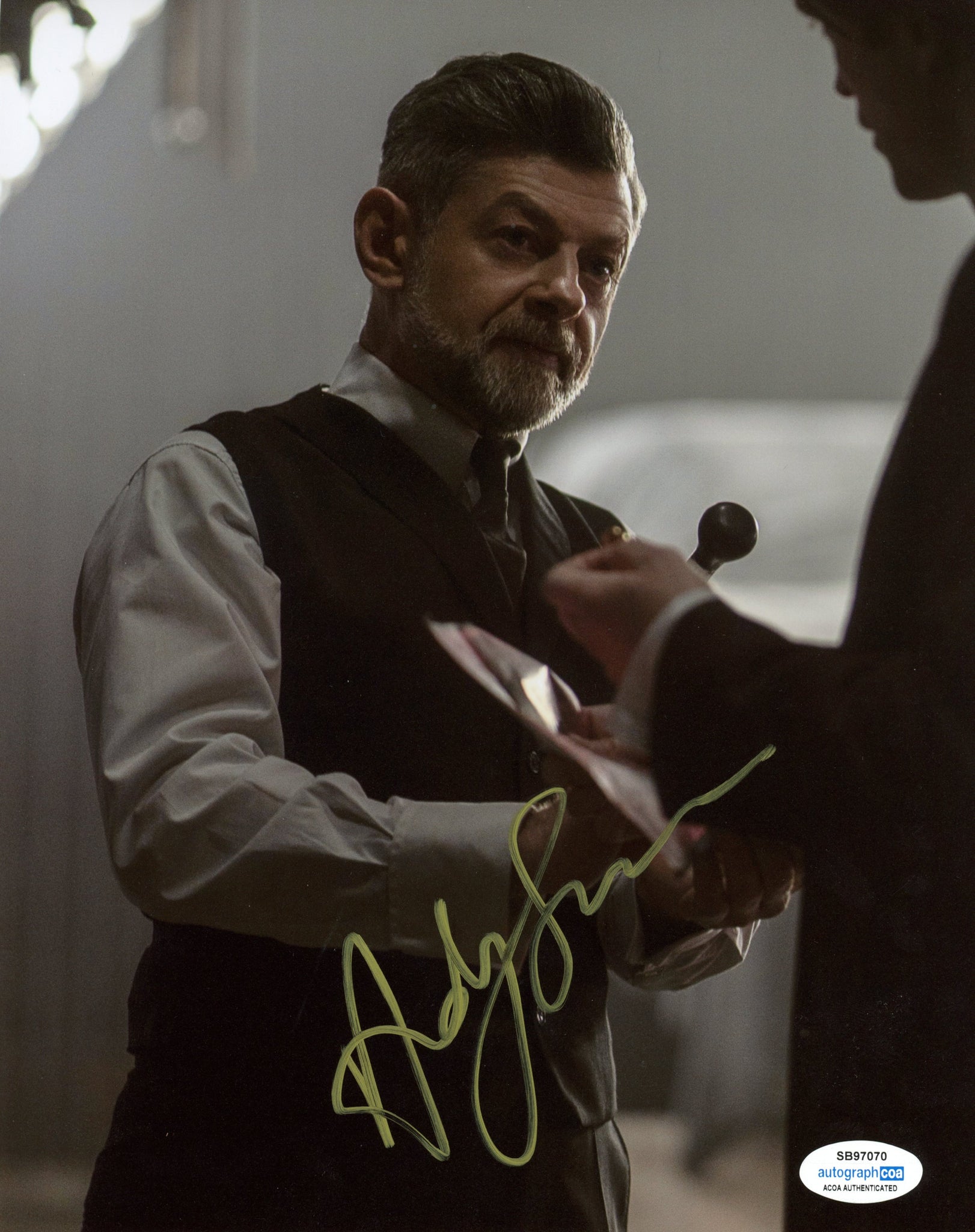 Andy Serkis Batman Signed Autograph 8x10 Photo ACOA