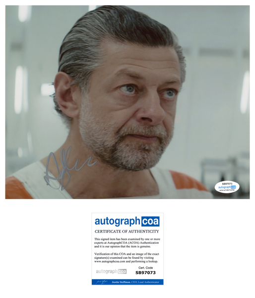 Andy Serkis Andor Signed Autograph 8x10 Photo ACOA