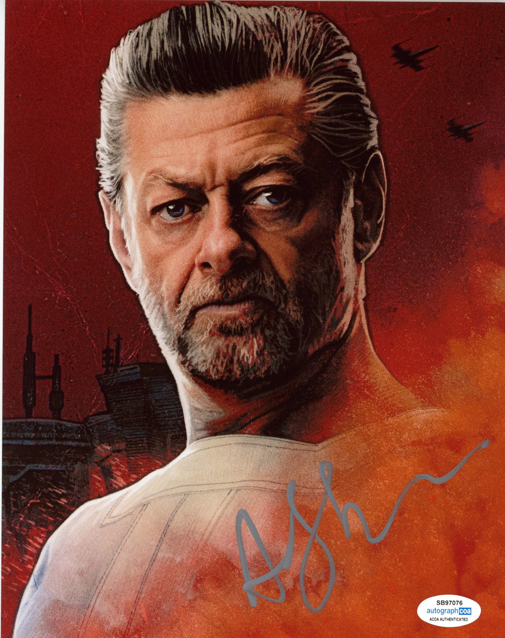 Andy Serkis Andor Signed Autograph 8x10 Photo ACOA
