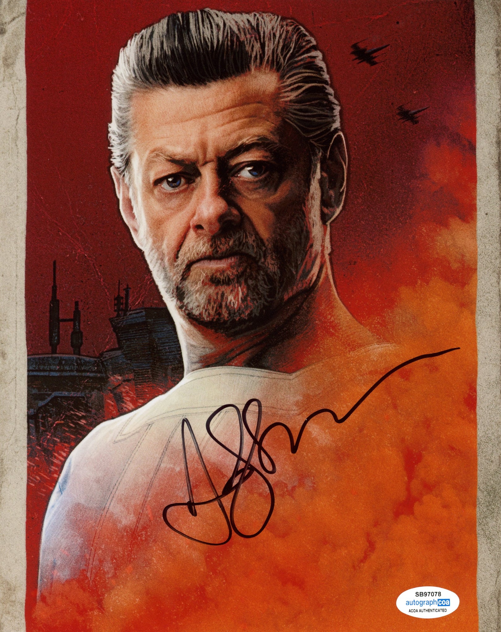 Andy Serkis Andor Signed Autograph 8x10 Photo ACOA