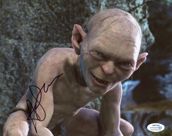 Andy Serkis Lord of the Rings Signed Autograph 8x10 Photo ACOA