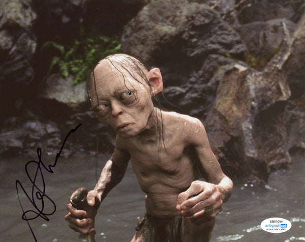 Andy Serkis Lord of the Rings Signed Autograph 8x10 Photo ACOA