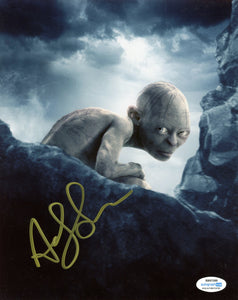 Andy Serkis Lord of the Rings Signed Autograph 8x10 Photo ACOA