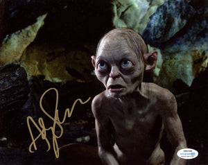 Andy Serkis Lord of the Rings Signed Autograph 8x10 Photo ACOA