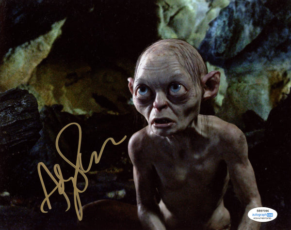 Andy Serkis Lord of the Rings Signed Autograph 8x10 Photo ACOA