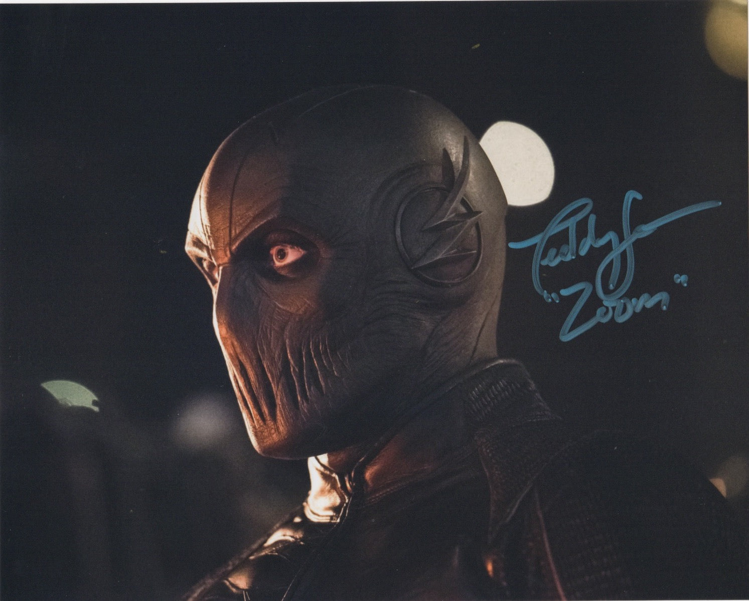 Teddy Sears The Flash Signed Autograph Zoom 8x10 Photo #4 - Outlaw Hobbies Authentic Autographs
