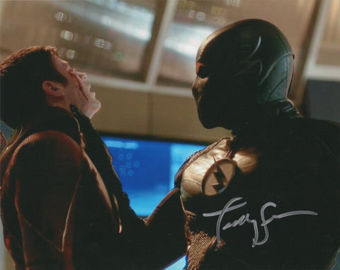 Teddy Sears The Flash Signed Autograph Zoom 8x10 Photo - Outlaw Hobbies Authentic Autographs