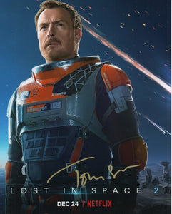 Toby Stephens Lost in Space Signed Autograph 8x10 Photo COA #2 - Outlaw Hobbies Authentic Autographs
