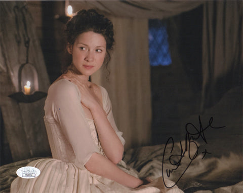 Caitriona Balfe Outlander Signed Autograph 8x10 Photo JSA - Outlaw Hobbies Authentic Autographs