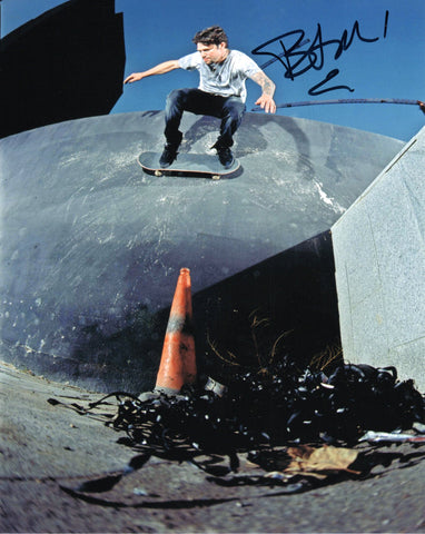 Bam Margera Skateboarder Jackass Signed Autograph 8x10 Photo COA