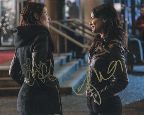 Chyler Leigh Floriana Lima Supergirl Signed Autograph 8x10 Photo #2 - Outlaw Hobbies Authentic Autographs