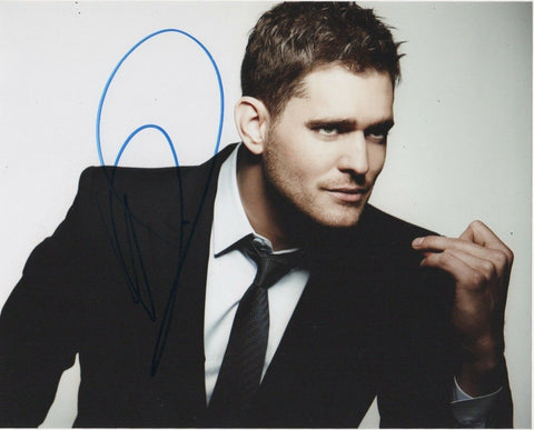Michael Buble Signed Autograph 8x10 Photo #2 - Outlaw Hobbies Authentic Autographs