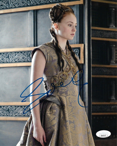 Sophie Turner Game of Thrones Signed Autograph 8x10 Photo JSA