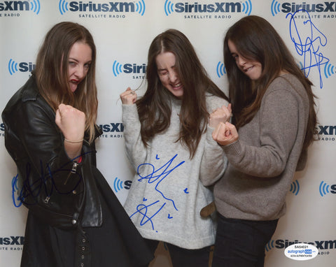 Haim Este Danielle Alana Signed Autograph 8x10 Photo ACOA