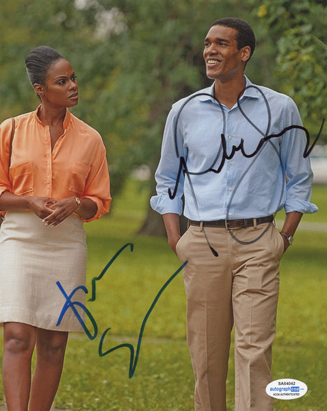 Tika Sumpter Parker Sawyers Southside With You Obama Signed Autograph 8x10 Photo ACOA