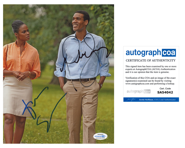 Tika Sumpter Parker Sawyers Southside With You Obama Signed Autograph 8x10 Photo ACOA